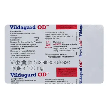 Vildagard Od Tablet product image