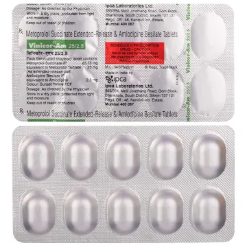 Vinicor Am 25/2.5 Tablet product image