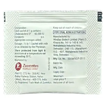 Vitanova D3 Sachet 1gm product image
