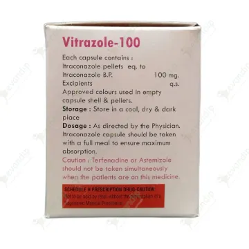 Vitrazole 100 Capsule product image