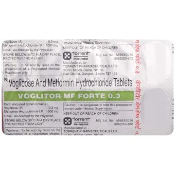 Voglitor Mf Forte 0.3 Tablet product image