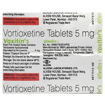 Voxitin 5 Tablet product image
