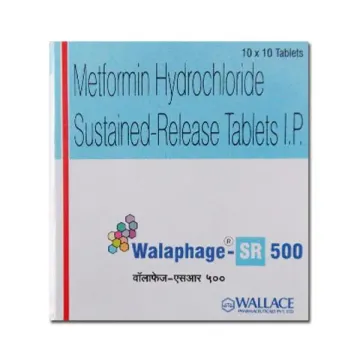 Walaphage Sr 500 Tablet product image