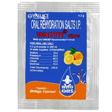Walyte Ors Orange Flavour Sachet 4.4gm product image