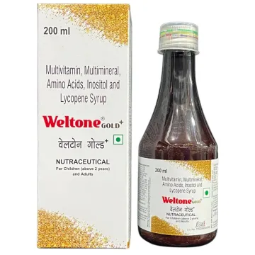 Weltone Gold Syrup 200ml product image