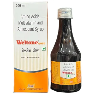 Weltone Gold Syrup 200ml product image