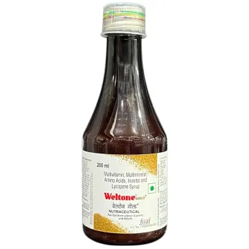 Weltone Gold Syrup 200ml product image