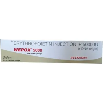 Wepox 5000iu Injection product image