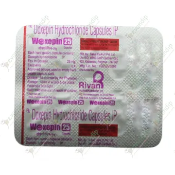 Woxepin 25 Capsule product image