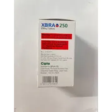 Xbira 250mg Tablet product image