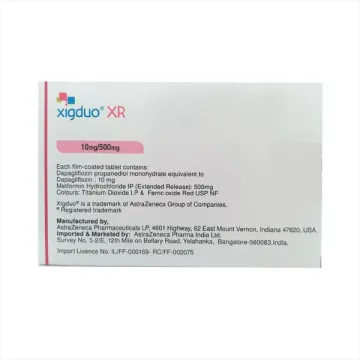 Xigduo Xr 10/500 Tablet product image