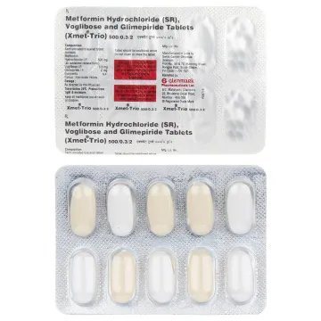 Xmet Trio 500/0.3/2 Tablet product image