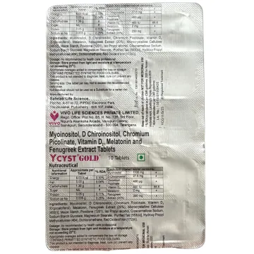 Ycyst Gold Tablet product image