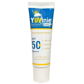 Yuvinie Soft Silicone Sunscreen Spf 50 Pa+++ Gel product image