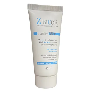 Z Block Spf 50+ Pa+++ Sunscreen Gel 50ml product image