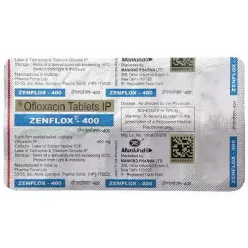 Zenflox 400 Tablet product image
