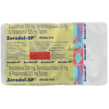 Zerodol Sp Tablet product image