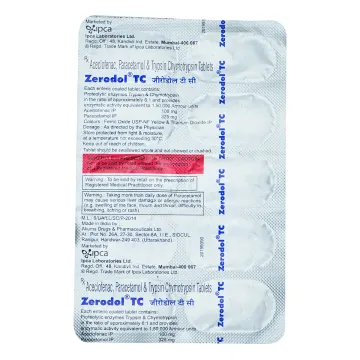 Zerodol Tc Tablet product image