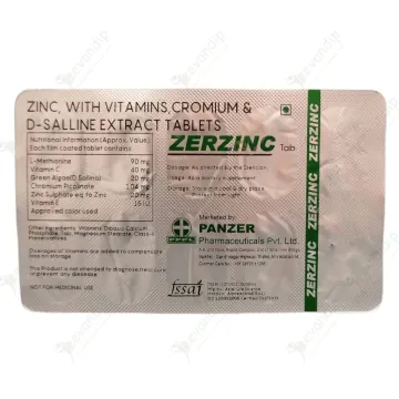 Zerzinc C Tablet product image