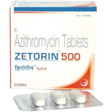 Zetorin 500mg Tablet product image