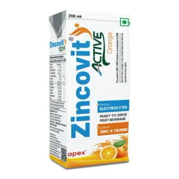 Zincovit Active Orange Liquid 200ml product image