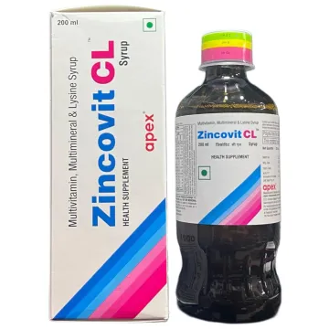 Zincovit Cl Syrup 200ml product image
