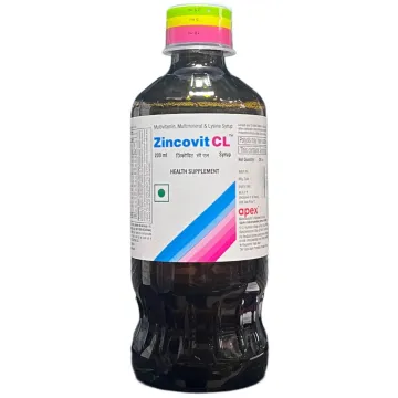 Zincovit Cl Syrup 200ml product image