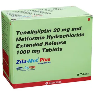 Zita Met Plus 20/1000 Tablet product image