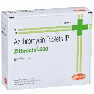 Zithrocin 500 Tablet product image