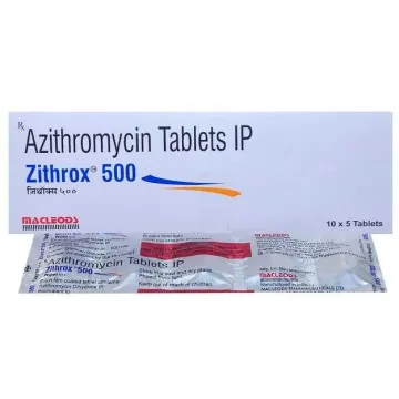 Zithrox 500 Tablet product image