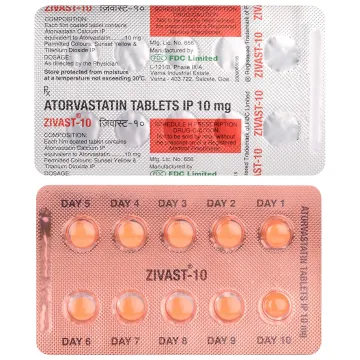 Zivast 10 Tablet product image
