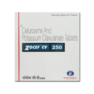 Zocef Cv 250 Tablet product image