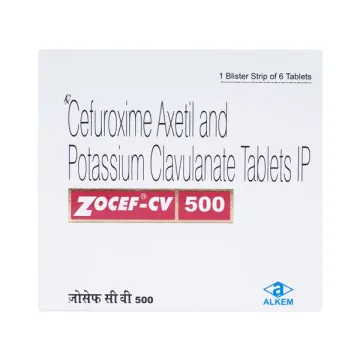 Zocef Cv 500 Tablet product image