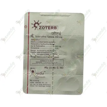 Zoterb 250mg Tablet product image