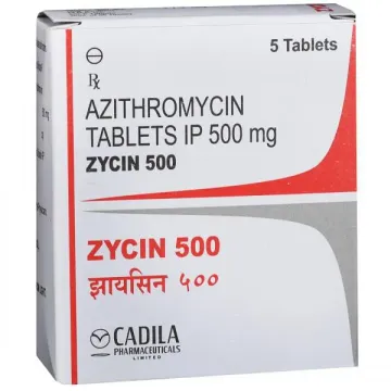 Zycin 500 Tablet product image