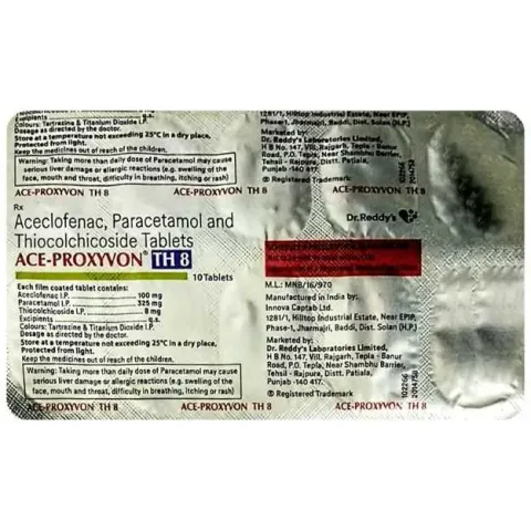 Ace Proxyvon Th 8 Tablet product image