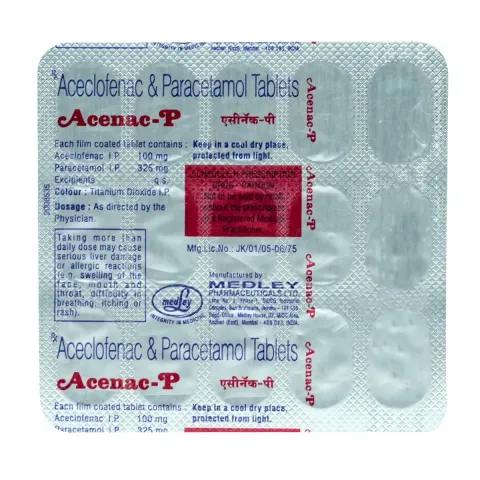 Acenac P Tablet product image