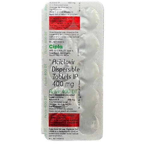 Acivir 400 Dt Tablet product image
