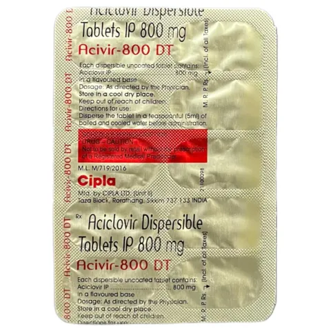 Acivir 800 Dt Tablet product image