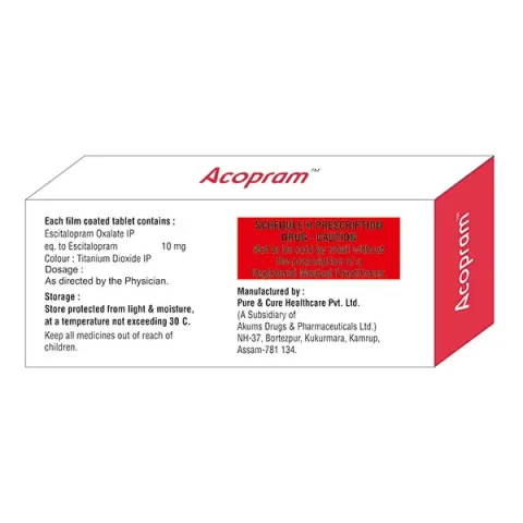 Acopram 10 Tablet product image