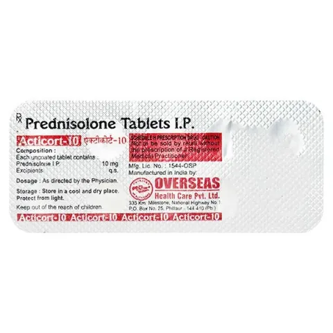 Acticort 10 Tablet product image