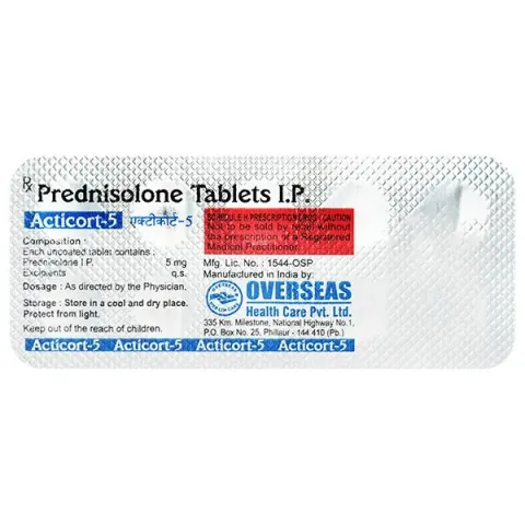 Acticort 5 Tablet product image