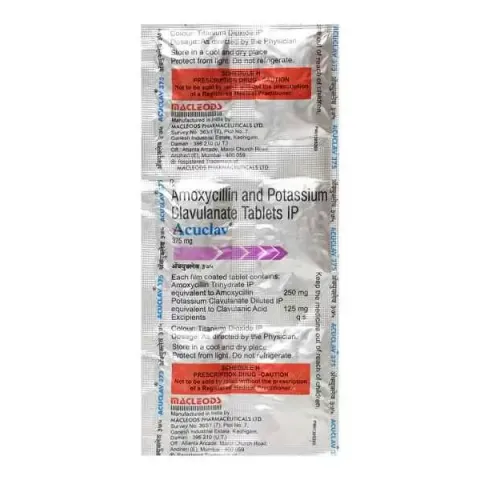 Acuclav 375 Tablet product image