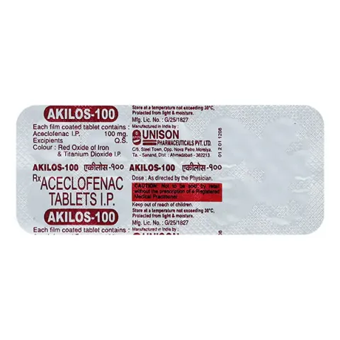 Akilos 100 Tablet product image