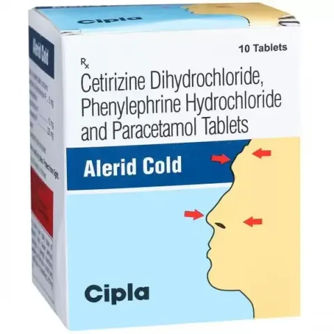 Alerid Cold Tablet product image