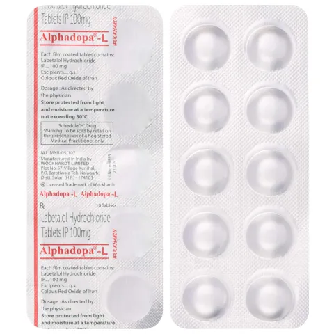 Alphadopa L Tablet product image