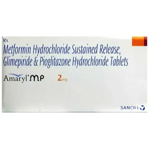 Amaryl Mp2 Tablet product image