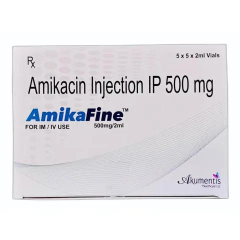 Amikacin 500mg Injection product image