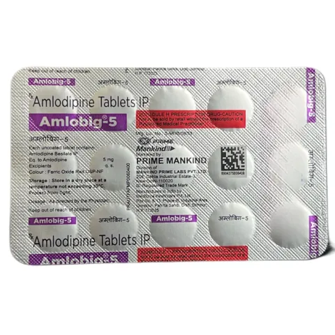 Amlobig 5 Tablet product image