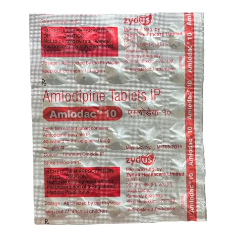 Amlodac 10 Tablet product image